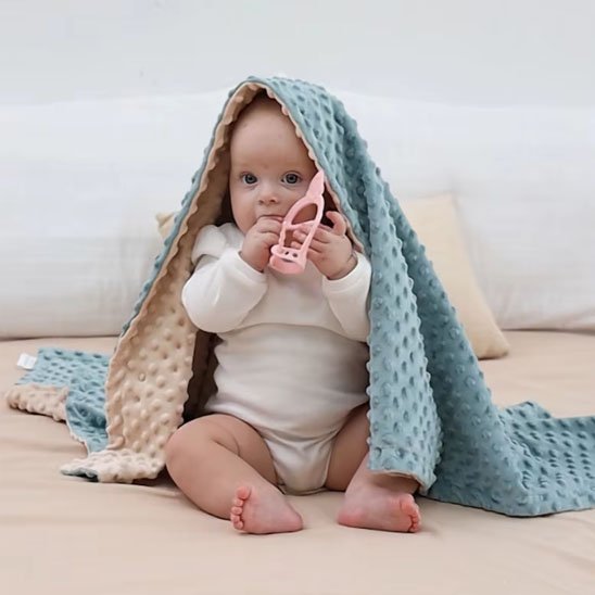 Couverture bébé | Ultra - Douce Coton Bio - Bebe Night