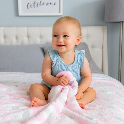 Couverture bebe | Ultra - douce en coton bio - Bebe Night