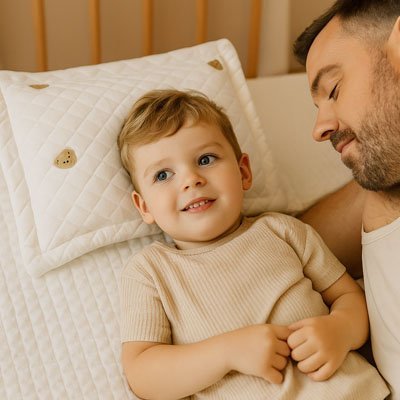 Oreiller bébé | Ergonomique Anti - Tête Plate - Bebe Night