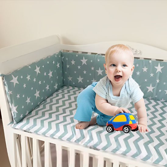 Tour de lit bébé | Sécurit'Air Respirant - Bebe Night